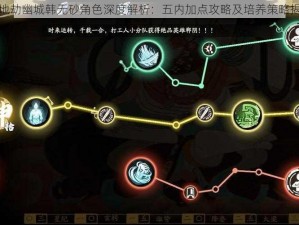 天地劫幽城韩无砂角色深度解析：五内加点攻略及培养策略揭秘