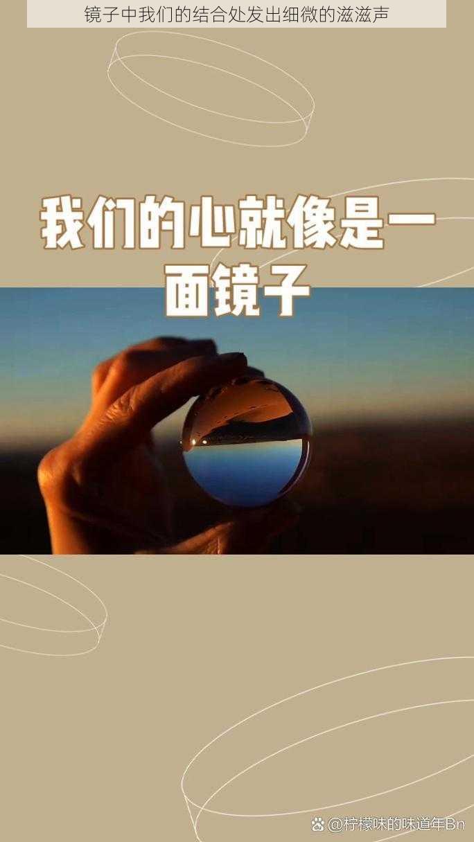 镜子中我们的结合处发出细微的滋滋声