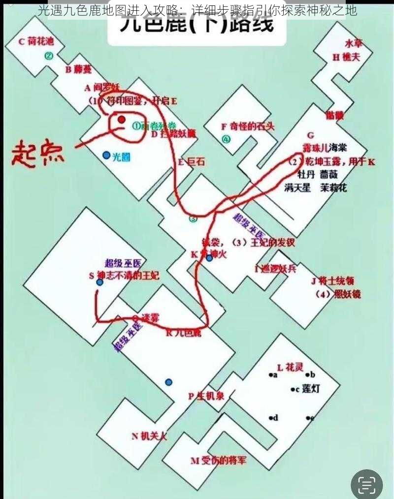 光遇九色鹿地图进入攻略：详细步骤指引你探索神秘之地