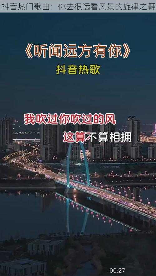 抖音热门歌曲：你去很远看风景的旋律之舞