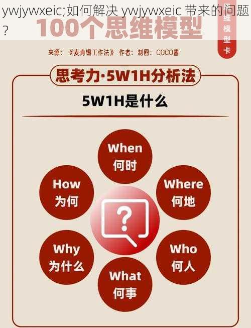 ywjywxeic;如何解决 ywjywxeic 带来的问题？