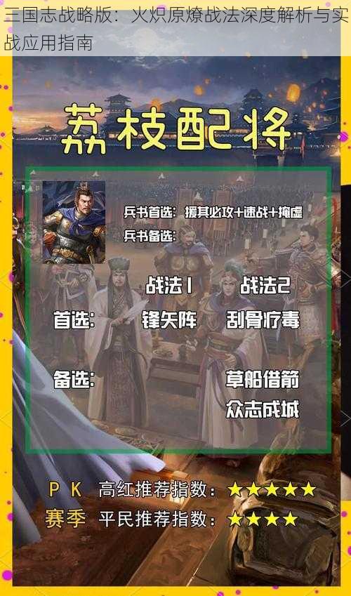 三国志战略版：火炽原燎战法深度解析与实战应用指南