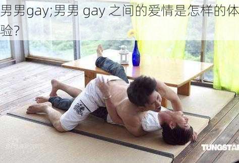 男男gay;男男 gay 之间的爱情是怎样的体验？