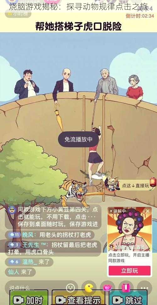 烧脑游戏揭秘：探寻动物规律点击之旅