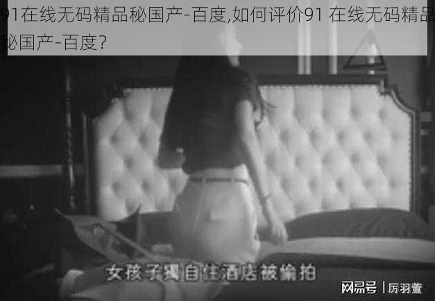 91在线无码精品秘国产-百度,如何评价91 在线无码精品秘国产-百度？