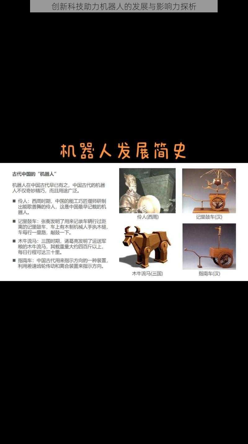 创新科技助力机器人的发展与影响力探析