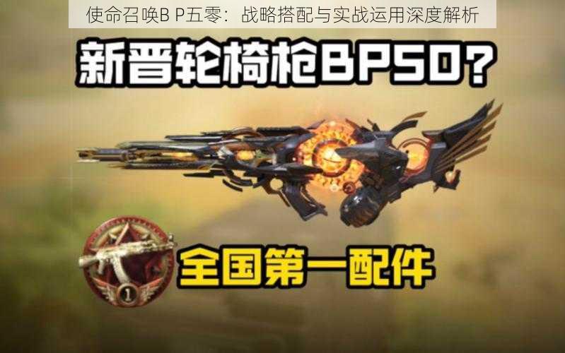 使命召唤B P五零：战略搭配与实战运用深度解析