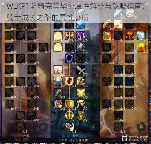 WLKP1防骑完美毕业属性解析与攻略指南：骑士成长之路的属性磨砺